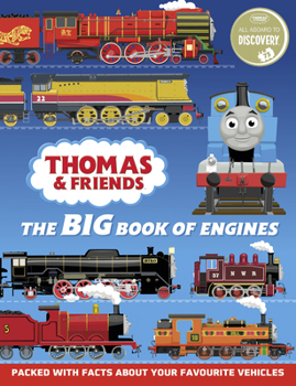 Hardcover Thomas & Friends: The Big Book of Engines: 75th Anniversary edition Book