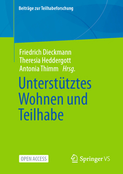 Paperback Unterstütztes Wohnen Und Teilhabe [German] Book