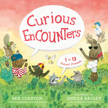 Hardcover Curious Encounters: 1 to 13 Forest Friends Book