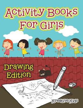 Paperback Activity Books For Girls Drawing Edition Book