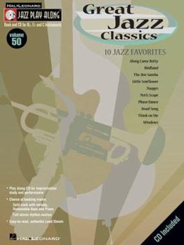 Hardcover Great Jazz Classics: Jazz Play-Along Volume 50 Book