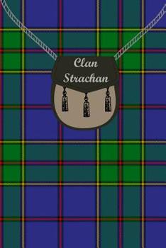 Paperback Clan Strachan Tartan Journal/Notebook Book