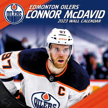 Unknown Binding Edmonton Oilers Connor McDavid 2023 12x12 Player Wall Calendar Book