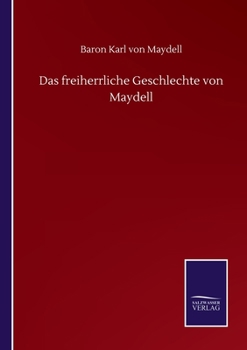 Paperback Das freiherrliche Geschlechte von Maydell [German] Book