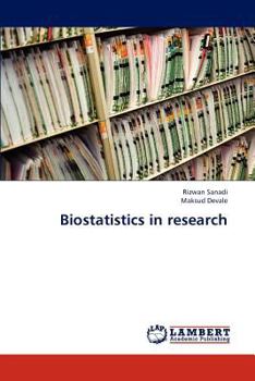 Paperback Biostatistics in Research Book