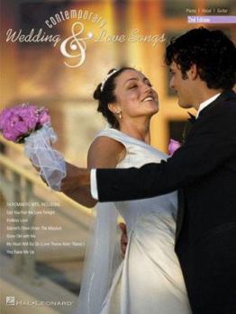 Paperback Contemporary Wedding and Love Songs Book