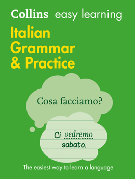 Paperback Collins Easy Learning Italian - Easy Learning Italian Grammar and Practice Book