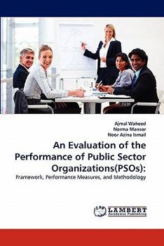 Paperback An Evaluation of the Performance of Public Sector Organizations(psos) Book