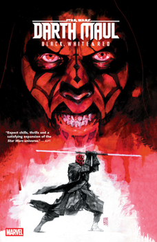 Paperback Star Wars: Darth Maul - Black, White & Red Book