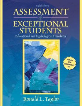 Paperback Assessment of Exceptional Students: Educational and Psychological Procedures Book