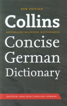 Hardcover The Collins German Concise Dictionary Book