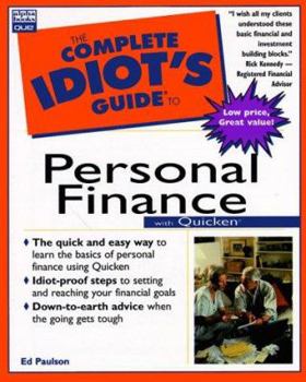Paperback Complete Idiot's Guide to Personal Finance/Qui: 3 Book