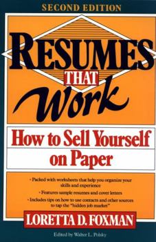 Paperback Resumes That Work: How to Sell Yourself on Paper Book