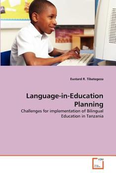 Paperback Language-in-Education Planning Book