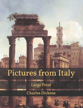 Paperback Pictures from Italy: Large Print Book