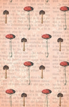 Dot Grid Journal Notebook: Mushroom Ephemera Morel | Bullet Planner Book | Dotted Grid | 5.5 X 8.5" 120 Pg | DIY Weekly Spread | Organizer | Habit Tracker| Gift