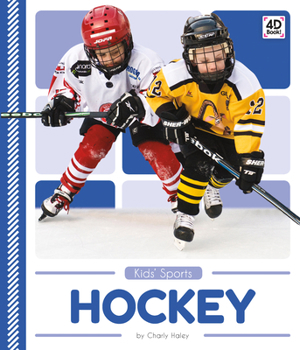 Library Binding Hockey Book