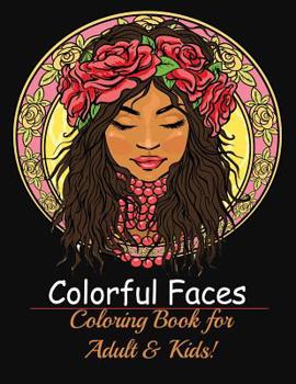 Paperback Fine Faces: Coloring Book for Adult & Kids! Book