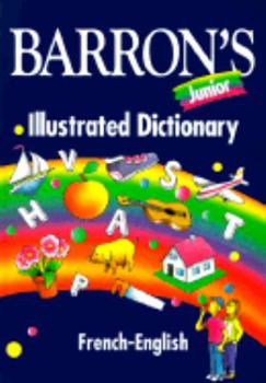 Hardcover Barron's Junior Illustrated Dictionary, French-English [French] Book