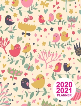 Paperback 2020 2021 Planner: Simple Daily, Weekly and Monthly Planner 2 Years - Agenda Schedule Organizer Logbook and Personal Journal Diary - 24 M Book