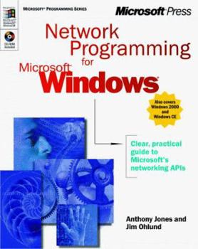 Paperback Network Programming for Microsoft Windows [With CDROM] Book