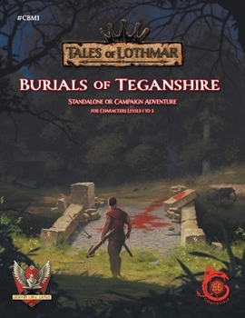 Paperback Burials of Teganshire for 5E Book