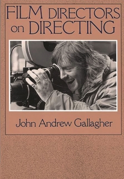 Paperback Film Directors on Directing Book