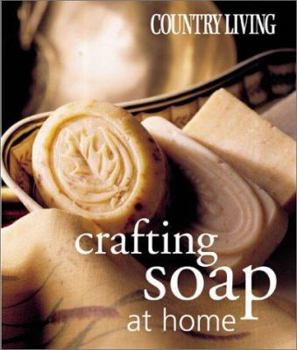 Paperback Country Living Crafting Soap at Home Book