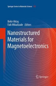 Paperback Nanostructured Materials for Magnetoelectronics Book