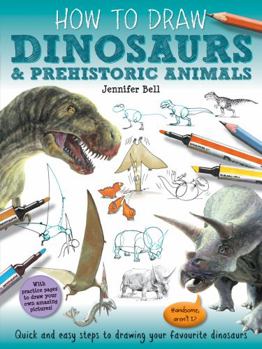 Paperback How To Draw: Prehistoric Dinosaurs Book