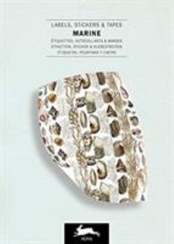 Marine: Label & Sticker Book (Multilingual Edition)