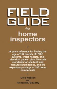 Paperback Field Guide for Home Inspectors Book