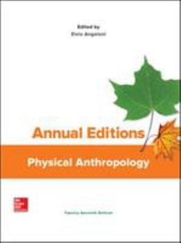 Paperback Annual Editions: Physical Anthropology Book