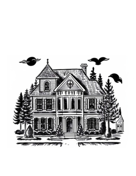Paperback Gothic Coloring Book