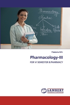 Paperback Pharmacology-III Book