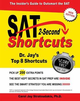 Paperback SAT 2-Second Shortcuts: The Insider's Guide to the New SAT Book
