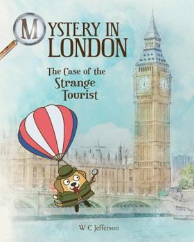 Paperback Mystery in London - The Case of the Strange Tourist Book