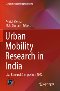 Paperback Urban Mobility Research in India: Umi Research Symposium 2022 Book