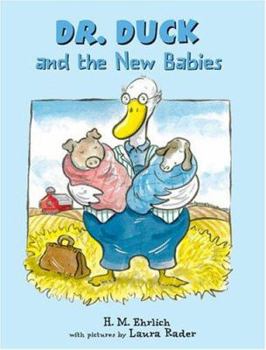Hardcover Dr. Duck and the New Babies Book