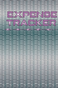 Paperback Expense Tracker Book