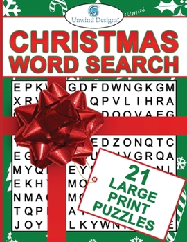 Paperback Christmas Word Search [Large Print] Book