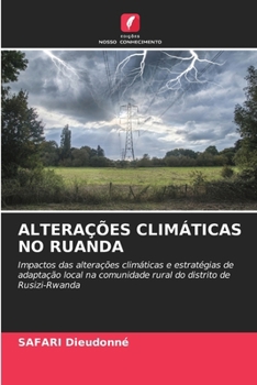 Paperback Alterações Climáticas No Ruanda [Portuguese] Book