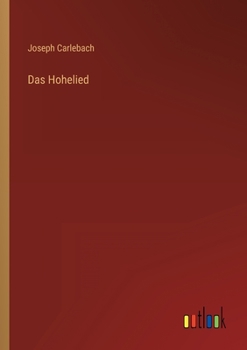 Paperback Das Hohelied [German] Book