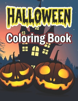 Paperback Halloween Coloring Book: Spooky Cute Halloween Coloring Book for Kids Book