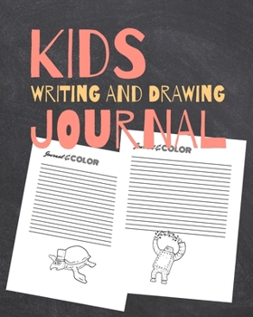 Paperback Kids Writing and Drawing Journal: Story Starting Writing and Drawing Workbook for Kids, Boys and Girls ages 6-8 Book