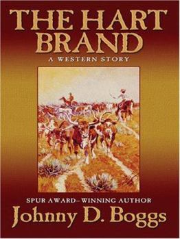 Hardcover The Hart Brand: A Western Story [Large Print] Book
