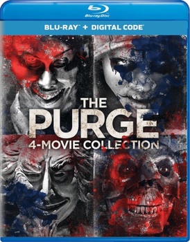 Blu-ray The Purge: 4-Movie Collection Book