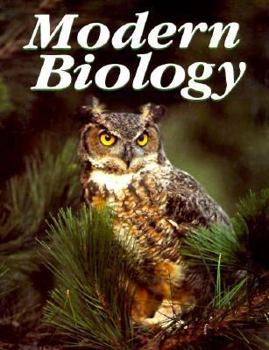 Hardcover Modern Biology Book