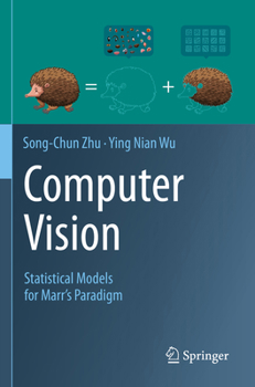Paperback Computer Vision: Statistical Models for Marr's Paradigm Book
