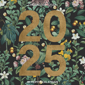 Calendar Botanical Year 2025 12 X 12 Wall Calendar Book